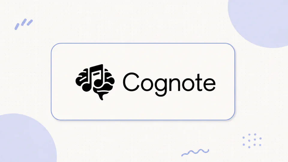 Cognote 视奏练习生成器插画